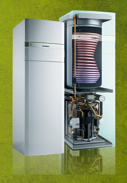 Abb. Luft-Wasser-Wärmepumpe Vaillant Flexo Compact Wärmepumpe