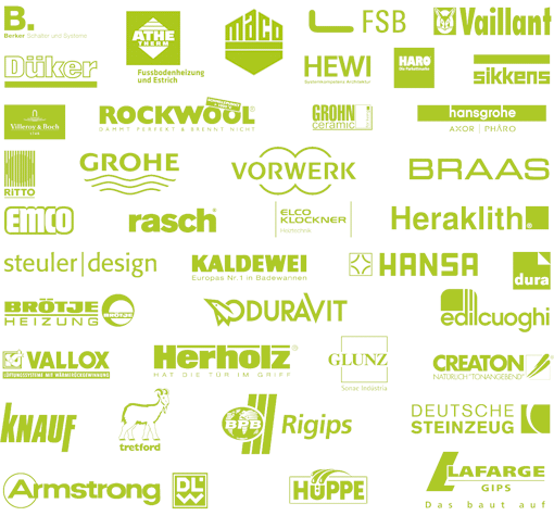 Logos von GUSSEK Lieferanten und Herstellern